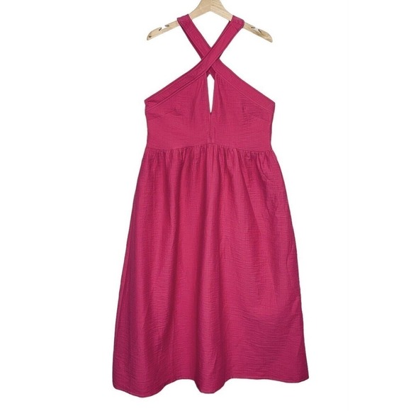 Rachel Comey Terry Keyhole Textured Midi Dress Womens Size Large NWT $595 - Picture 4 of 16